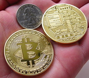 .999 Fine Gold Bitcoin Collector's Coin