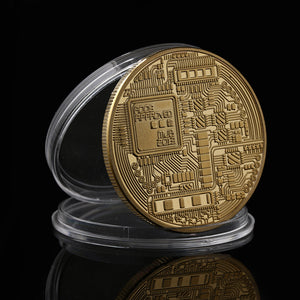 .999 Fine Gold Bitcoin Collector's Coin